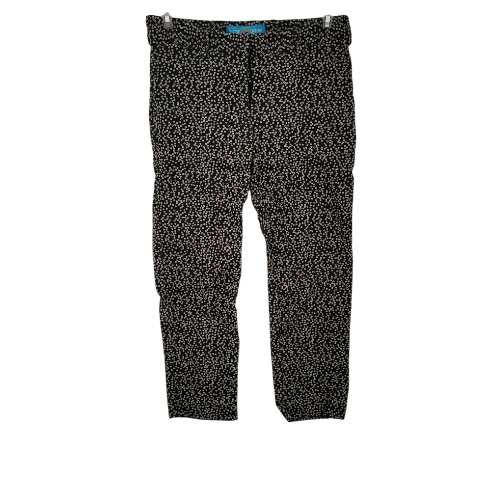 Lizzy Driver Print Capris Black/White sz 8